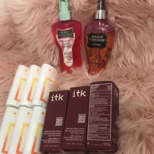 Set of body (2  )new fantasy and native deodorant 6 bar ink spf30